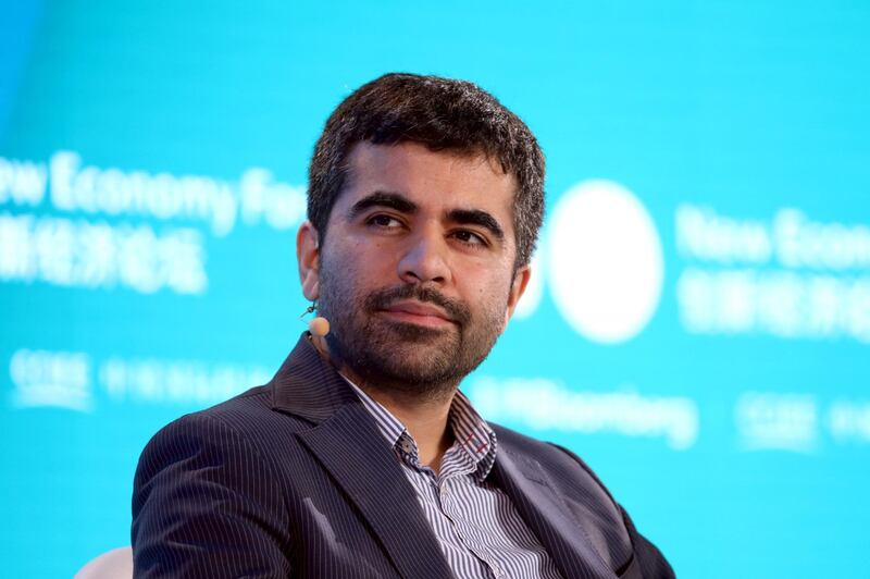 Herman Narula, chief executive officer and co-founder of Improbable Worlds Ltd.. attends a panel discussion at the Bloomberg New Economy Forum in Beijing, China, on Friday, Nov. 22, 2019. The New Economy Forum, organized by Bloomberg Media Group, a division of Bloomberg LP, aims to bring together leaders from public and private sectors to find solutions to the world's greatest challenges. Photographer: Takaaki Iwabu/Bloomberg