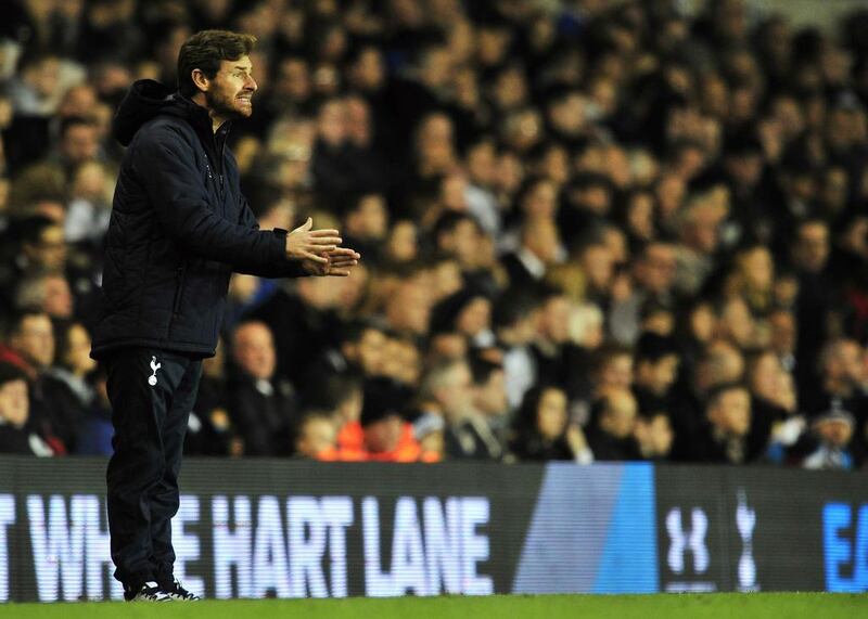 Tottenham Hotspur’s Portuguese manager Andre Villas-Boas. AFP