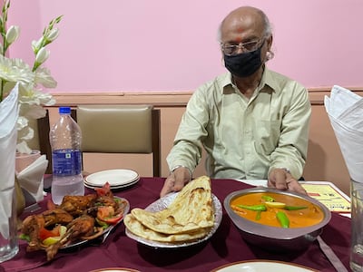Vinod Chadha owns the original Moti Mahal restaurant in Delhi