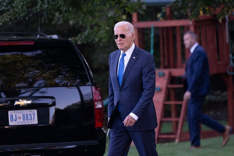 US President Joe Biden has been quizzed in a special counsel inquiry relating to classified files. EPA