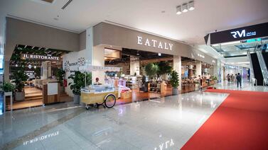 Eataly in Reem Mall, Abu Dhabi. Leslie Pableo for The National