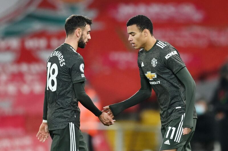Mason Greenwood - N/A On for Fernandes after 89. The Portuguese didn’t kook happy about it, but he could have no complaints after his performance. Reuters