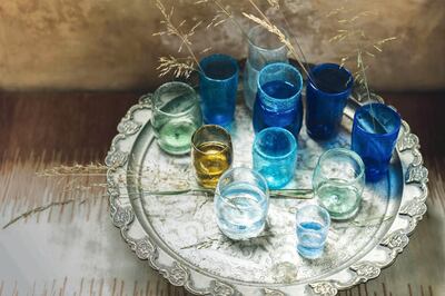 Handblown glasses from Afghanistan were the first products that Ishkar started selling. Ishkar