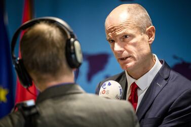 Dutch foreign minister Stef Blok said the Assad regime had committed horrific crimes 'time after time'. EPA
