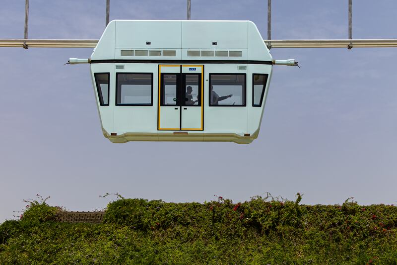The pods that can carry 25 passengers at a time
