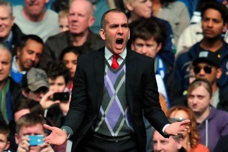 Paolo Di Canio began life as Sunderland manager with a defeat at Stamford Bridge as the Black Cats were overcome 2-1. Carl Court / AFP