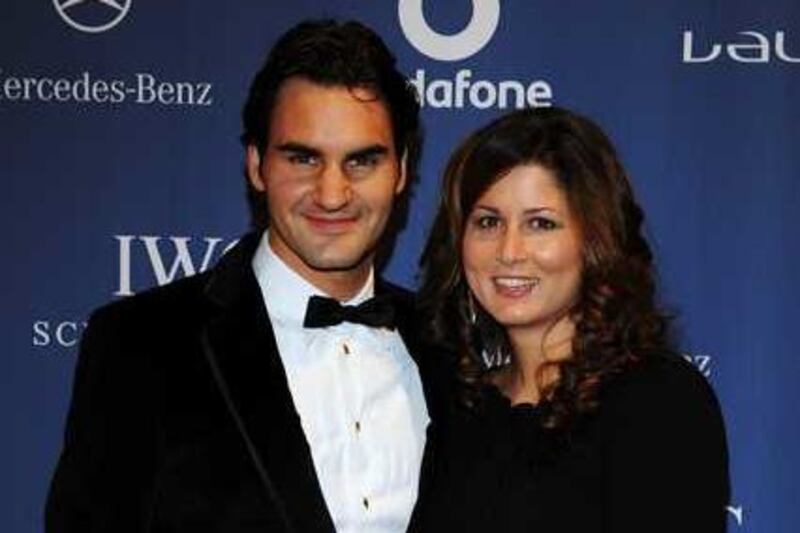 Roger and Mirka Federer. Pascal Le Segretain / Getty Images