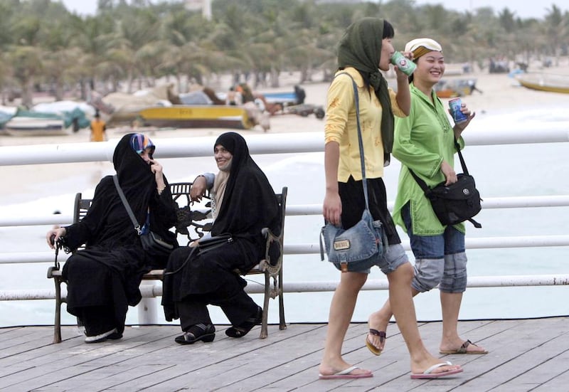 Unlike mainland Iran, a visa is not required to visit the island. Hasan Sarbakhshian / AP Photo