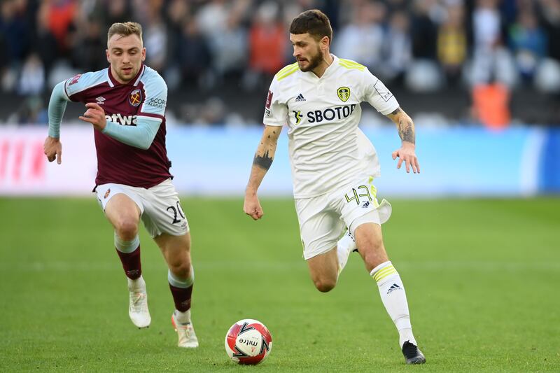 Mateusz Klich 7 – A strong defensive performance but lacked any attacking presence. Getty Images