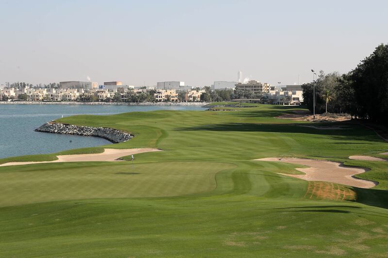General view of Al Hamra Golf Club in Ras Al Khaimah, which will host the Ras Al Khaimah Championship on February 3-6, 2022. All photos: Pawan Singh / The National