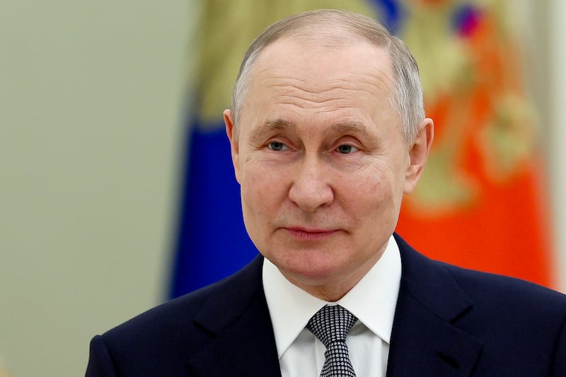 Russian President Vladimir Putin.  Sputnik / AP