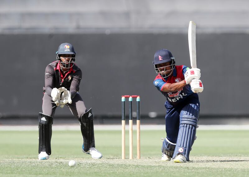 UAE and Nepal will clash in a three-match ODI series in Kathmandu this month. Chris Whiteoak / The National