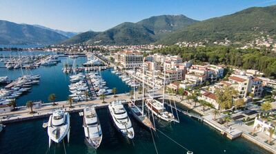 Porto Montenegro teamed up with UAE developer Nakheel last year to promote citizenship-by-investment at its new Boka Place neighbourhood. Photo: National Tourism Organisation of Montenegro