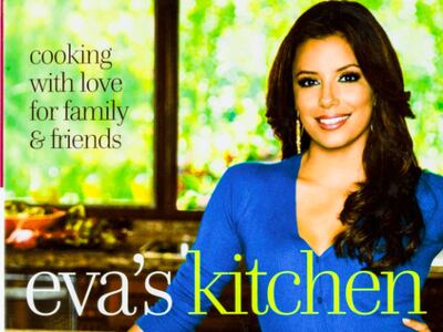 'Eva's Kitchen: Cooking with Love for Family and Friends' by Eva Longoria. Courtesy Amazon