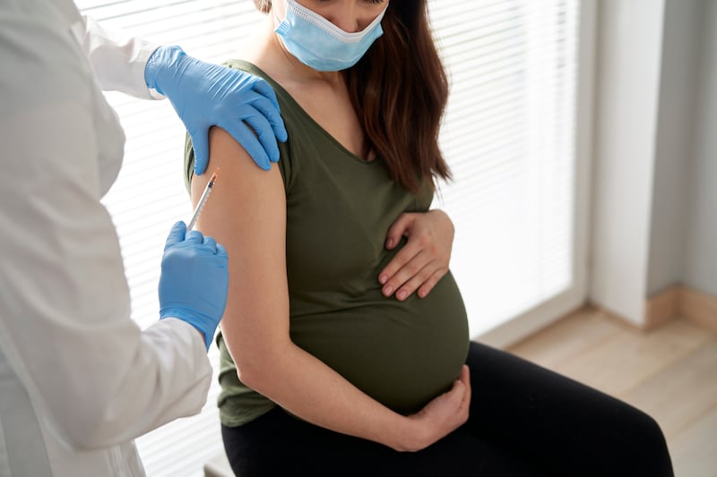 The lead author of the study said: 'It’s really important that if you are pregnant ... to get vaccinated'. Getty Images