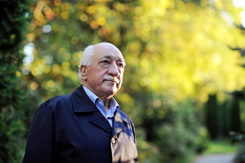 A handout picture released by Zaman Daily shows exiled Turkish Muslim preacher Fethullah Gulen at his residence on September 24, 2013 in Saylorsburg, Pennsylvania. Gulen, the exiled Muslim cleric at the heart of a bitter feud with Turkish Prime Minister Recep Tayyip Erdogan, denied on January 27, 2014 allegations that he was behind a vast graft scandal roiling the government. AFP PHOTO/ZAMAN DAILY/SELAHATTIN SEVI
== RESTRICTED TO EDITORIAL USE - MANDATORY CREDIT "AFP PHOTO/ZAMAN DAILY/SELAHATTIN SEVI" - NO MARKETING NO ADVERTISING CAMPAIGNS - DISTRIBUTED AS A SERVICE == / AFP PHOTO / ZAMAN DAILY / SELAHATTIN SEVI