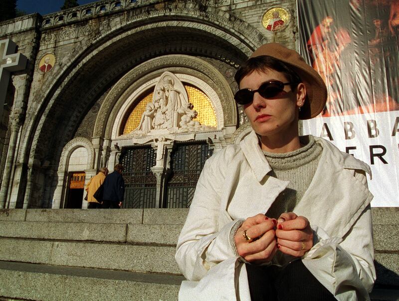 O'Connor at Lourdes in France in 1999 where she was ordained as a priest in the Latin Tridentine Church and adopted the name Mother Bernadette Mary O'Connor. PA Images