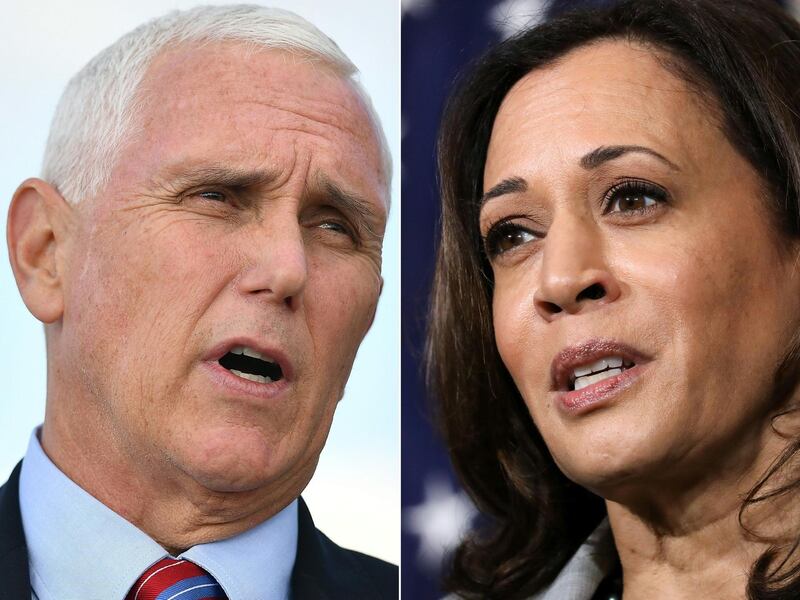 With US President Donald Trump infected with the coronavirus that has already killed more than 210,000 Americans, the Pence-Harris showdown has taken on an unusually pressing quality. AFP