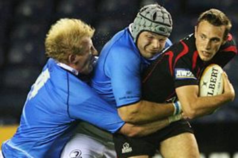 The Leinster captain Leo Cullen, pictured left in a match against Edinburgh, is determined to retain the Heineken Cup.