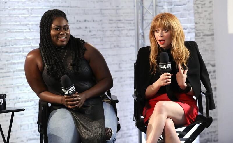 Actors Natasha Lyonne and Danielle Brookes from the cast of Orange Is the New Black. Getty Images