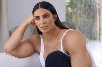 The template for the 'Gym Kardashian' meme