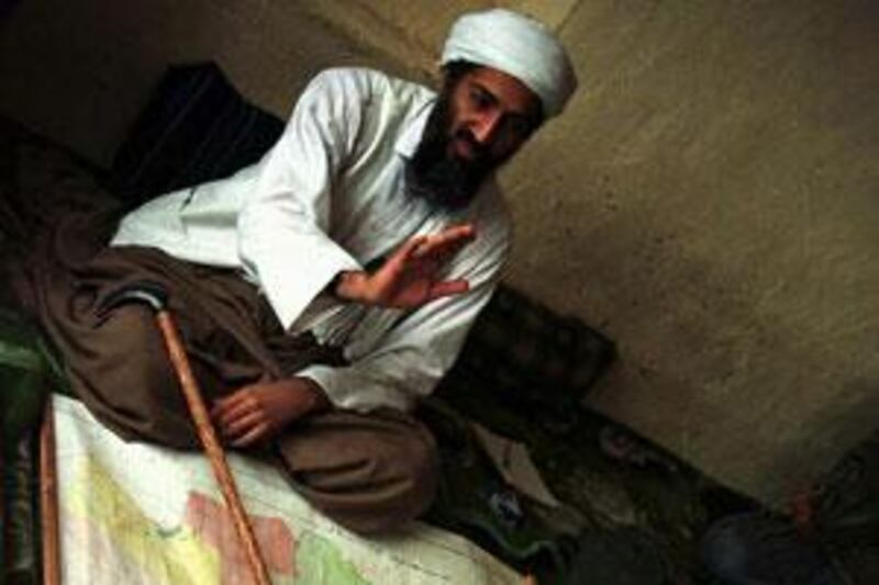 Osama bin Laden is seen in this April 1998 picture in Afghanistan.