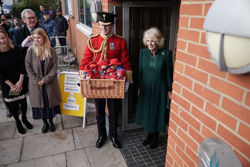 In 2016, Queen Elizabeth passed the patronage of Barnardo's, which supports hundreds of thousands of children, young people, parents and carers, to Camilla. PA