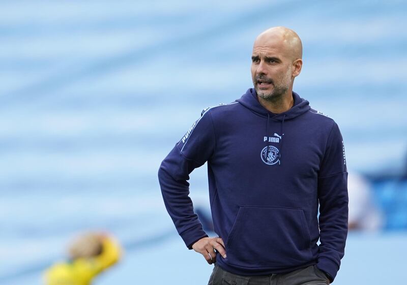 Pep Guardiola (2017 - 2018, Manchester City). Reuters