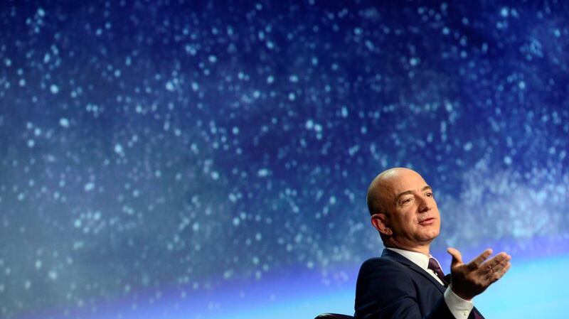 Jeff Bezos' fortune has now topped $100bn. Brent Lewis/Getty