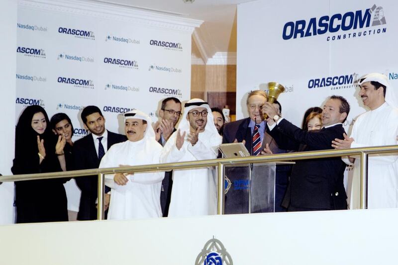 Osama Bishai, the chief executive of Orascom Construction. The company has won a major deal in Egypt. Rebecca Rees for The National