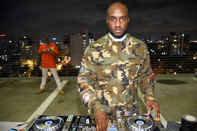 DJ Abloh attends Paper Magazine Sprout By HP & DKNY Break the Internet Issue Release in Miami, Florida, in December 2014. AFP