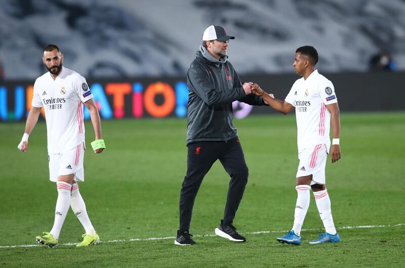 Rodrygo - 5: The 20-year-old replaced Vinicius for the final five minutes. He ran hard but did not have enough time to make a significant impact. Getty