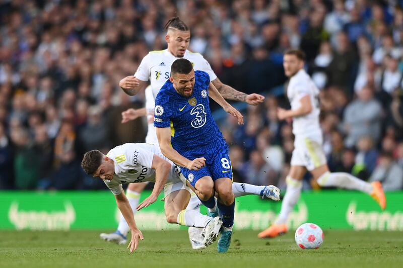 Mateo Kovacic - 6, Often moved the ball forward, whether through runs or progressive passes, but was unfortunate to be forced off injured following the challenge from James.
Getty