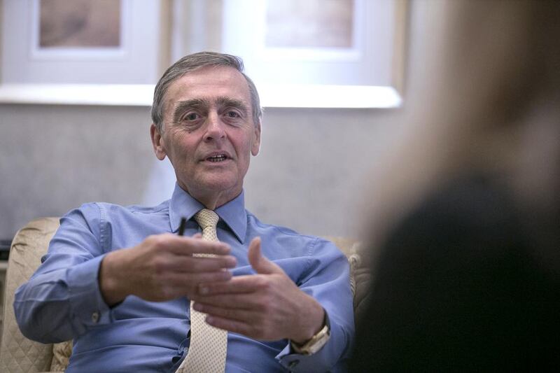The Duke of Westminster visited the UAE seeking support for two humanitarian projects. Silvia Razgova / The National 