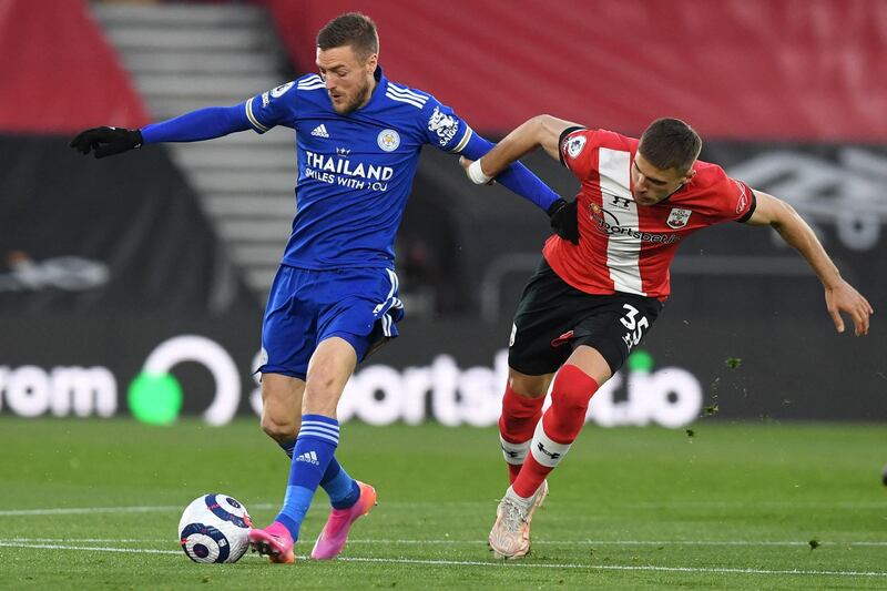 Jan Bednarek - 6, Had plenty of good defensive moments but the Poland international needed to be stronger when defending against Jonny Evans for the equaliser. AFP