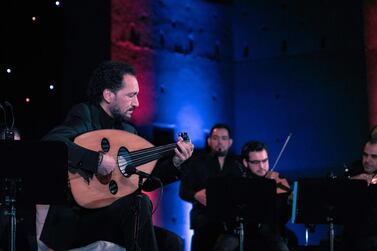 Iraq's Naseer Shamma will celebrate the diversity of the oud in new online concerts. Courtesy DCT Abu Dhabi