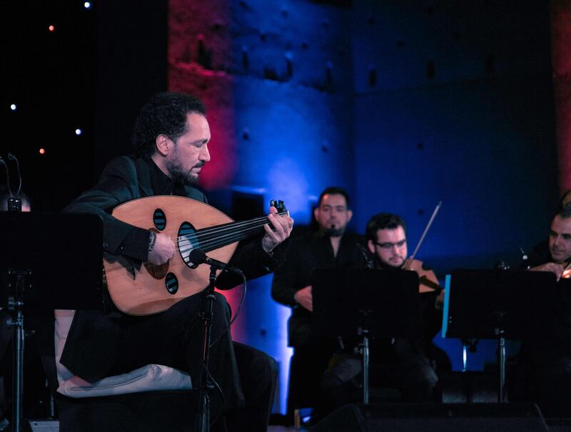 Iraq's Naseer Shamma will celebrate the diversity of the oud in new online concerts. Courtesy DCT Abu Dhabi