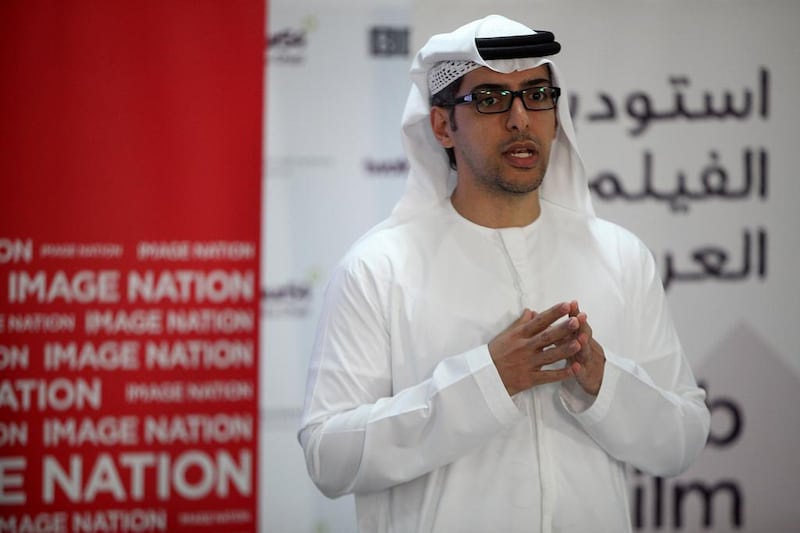 Mohammed Al Otaiba, pictured here in his  role of Head of Image Nation Abu Dhabi, has been appointed the new editor-in-chief at The National. Fatima Al Marzooqi / The National 