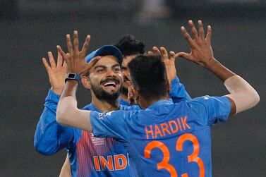 Virat Kohli's India are ascendant and confident, which is evident in the manner in which they face opponents, such as Pakistan. Bikas Das / AP Photo