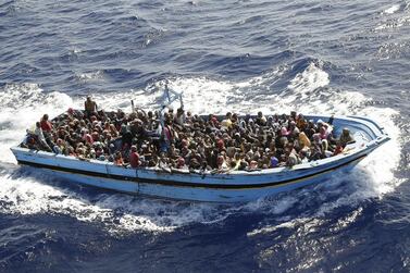 African migrants have been travelling to Europe in droves to escape conflict. Giuseppe Lami / EPA