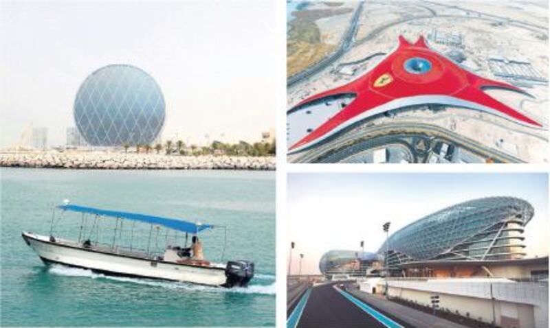 Some of Aldar's projects include its headquarters, Ferrari World and the Formula One circuit.