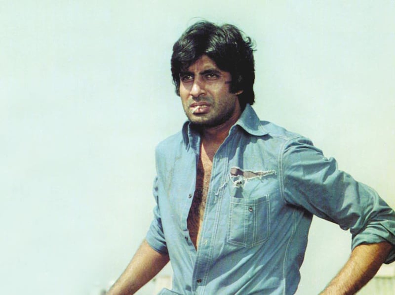 Editorial use only. No book cover usage.
Mandatory Credit: Photo by Sippy/Kobal/Shutterstock (5871367a)
Amitabh Bachchan
Sholay - 1975
Director: Ramesh Sippy
Sippy Films
INDIA
Scene Still