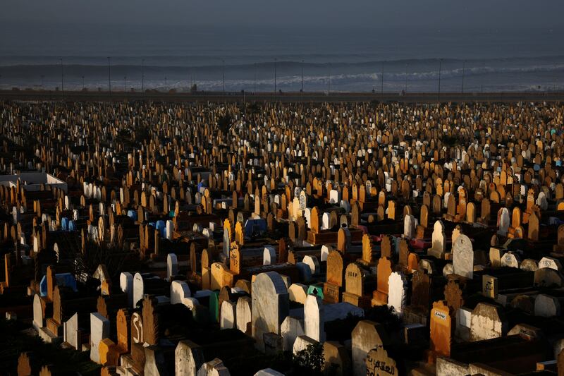 Laalou cemetery in Rabat