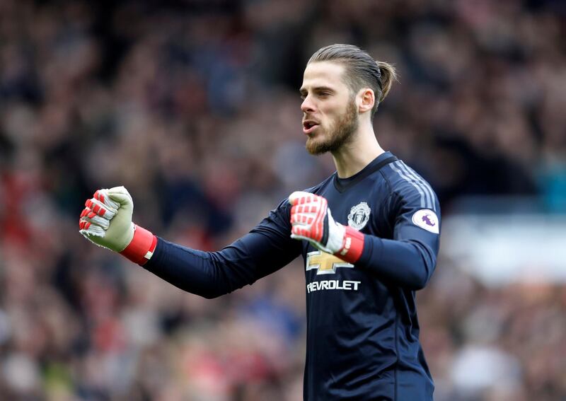 Goalkeeper: David de Gea (Manchester United) – And not just for the 14 saves he made away at Arsenal. Outstanding again to earn United’s player-of-the-year award. Carl Recine / Reuters