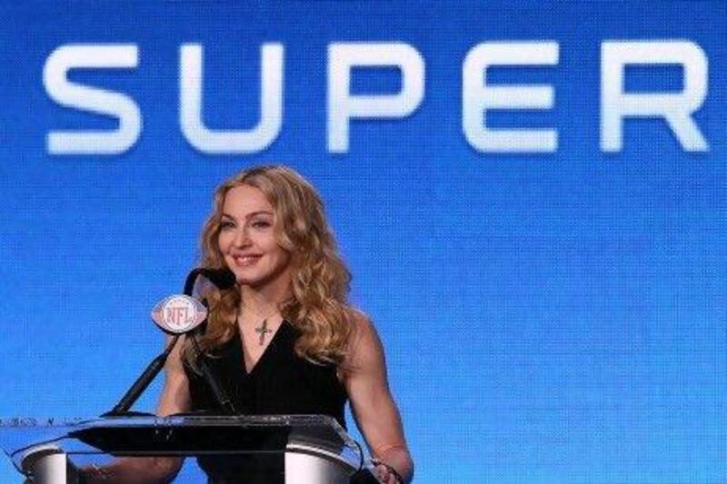 Madonna will appear during the half-time show at the Super Bowl.