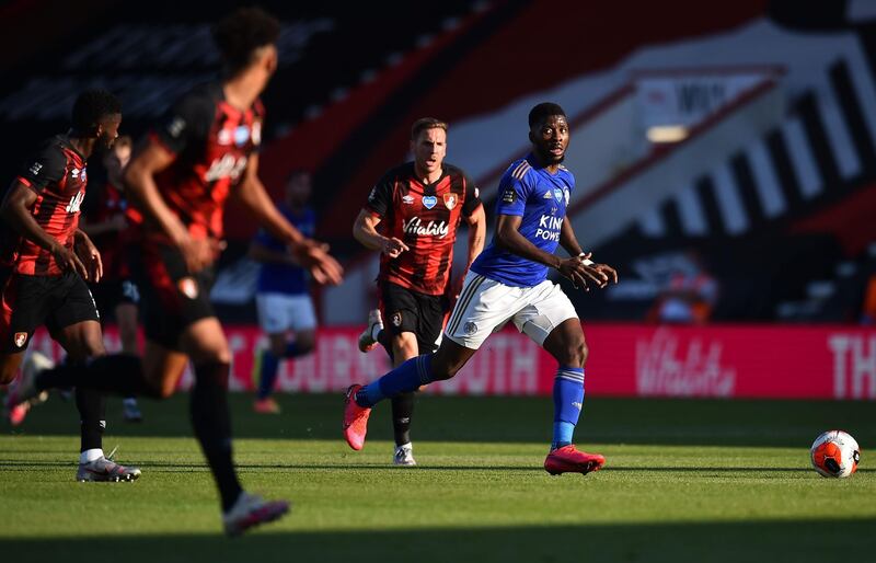 Kelechi Iheanacho - 7: The Nigerian linked well with strike partner Vardy before making way at the interval. His removal affected the Foxes massively. AFP