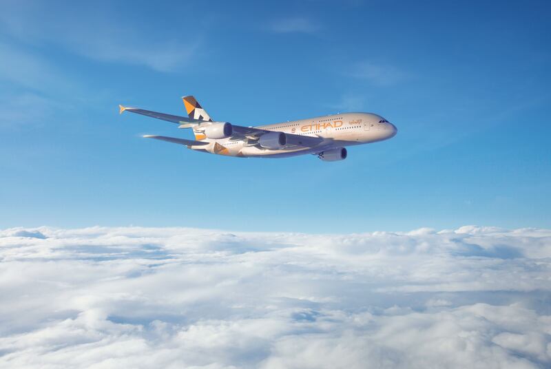 Etihad Airways plans to triple its passenger numbers to 30 million by 2030. Photo: Etihad Airways