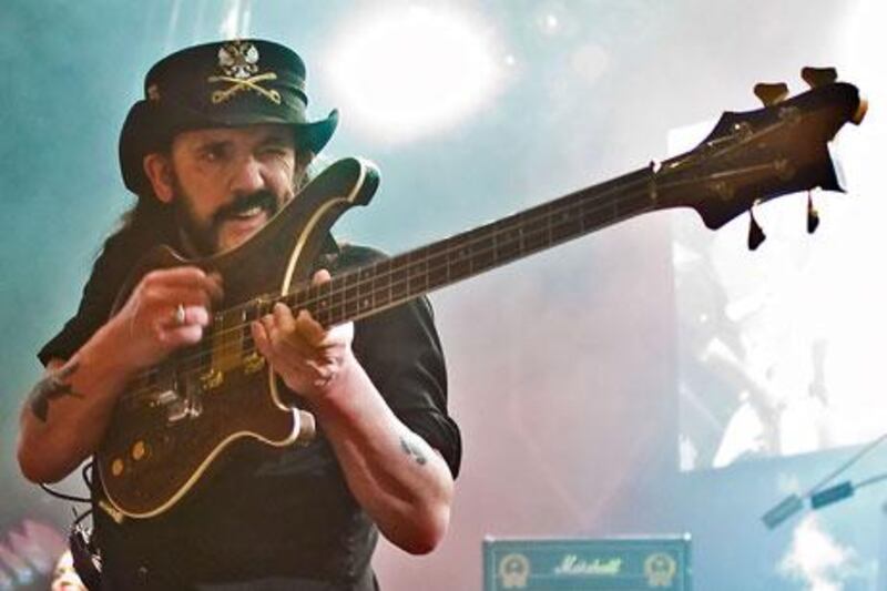 Lemmy also plays the harmonica and occasionally performs a slower version of his biggest hit, The Ace of Spades, on it.