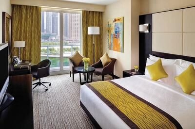 Mövenpick Hotel Jumeirah Lakes Towers is offering residents a staycation package as part of its re-opening. Supplied