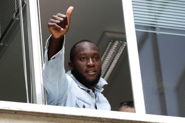 Romelu Lukaku has completed his move from Manchester United to Inter Milan, signing a five-year contract with the Italian club. AP Photo
